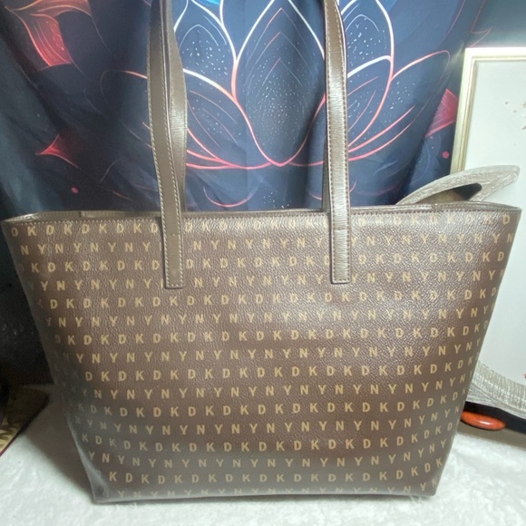 NWOT DKNY Monogram Tote - Picture 4 of 7